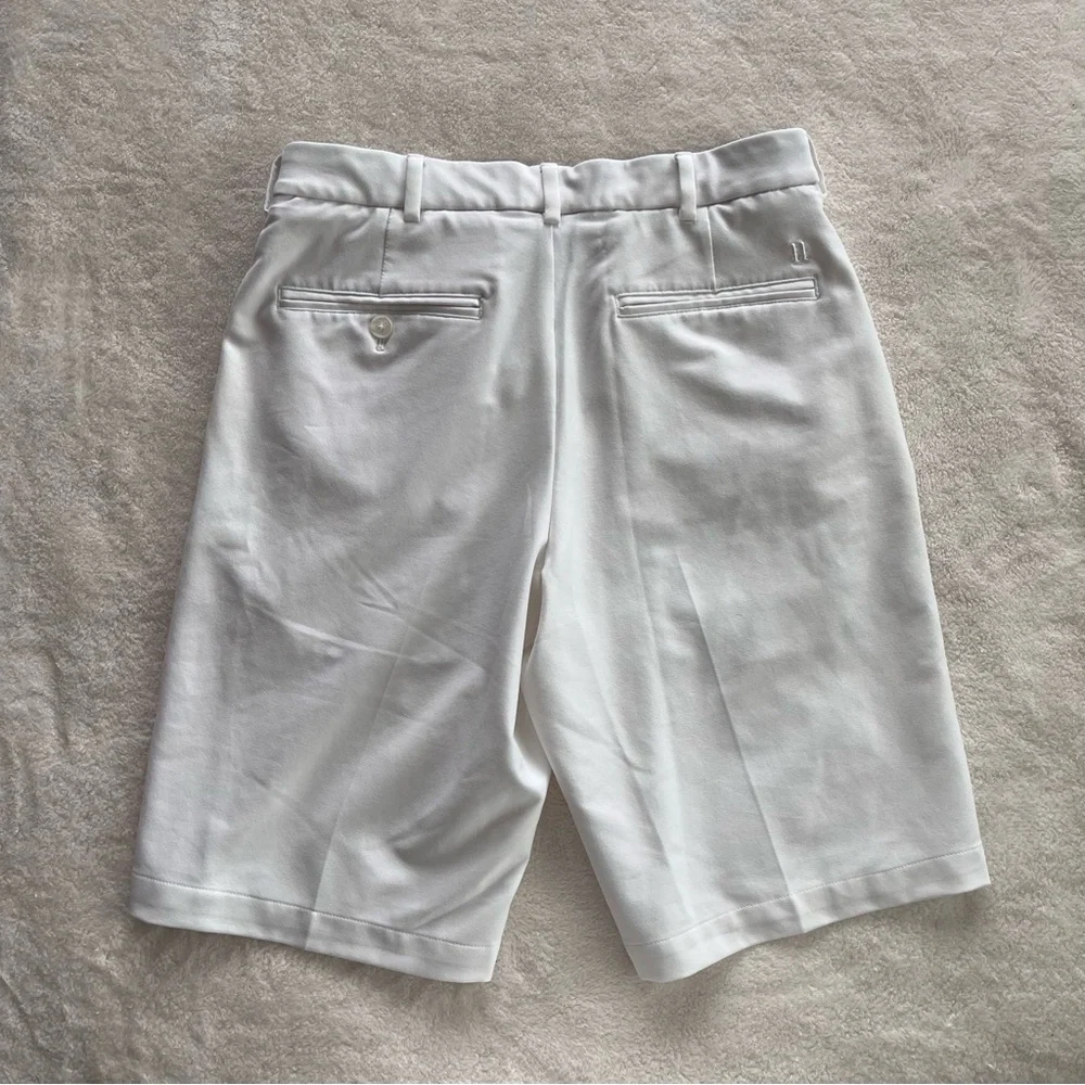 Walter Hagen Mens White Golf Shorts Size 30 Flex Stretch Dri Fit Classic‎